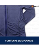 GOLD CLUB UV Sun Protection Jacket/ Women Sport Zip Hoodie