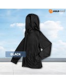 GOLD CLUB UV Sun Protection Jacket/ Women Sport Zip Hoodie