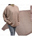 GOLD CLUB Women's Loose Batwing Blouse/ Baju Plain Blouse Wanita Lengan Panjang