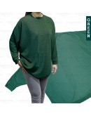 GOLD CLUB Women's Loose Batwing Blouse/ Baju Plain Blouse Wanita Lengan Panjang