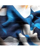 GOLD CLUB Batik Half Sleeve Blouse/ Summer Floral Shirt/ Baju Batik Wanita Casual