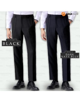  GOLD CLUB Men Slack Pant/ Seluar Slek Lelaki Regular Fit/ Plus size Slack Pant/ Seluar Kerja/ Formal Pants 