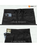  GOLD CLUB Men Slack Pant/ Seluar Slek Lelaki Regular Fit/ Plus size Slack Pant/ Seluar Kerja/ Formal Pants 