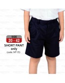 GOLD CLUB Seluar Pendek Biru Sekolah Rendah / Primary School Boy Short Pant/ Kemeja Putih Sekolah