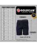 GOLD CLUB Seluar Pendek Biru Sekolah Rendah / Primary School Boy Short Pant/ Kemeja Putih Sekolah