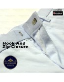 GOLD CLUB Seluar Sekolah Putih/ Seluar Bulan Sabit Merah PBSM/ School White Long Pants