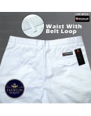 GOLD CLUB Seluar Sekolah Putih/ Seluar Bulan Sabit Merah PBSM/ School White Long Pants