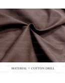 GOLD CLUB Size 23 - 50 / MRSM Seluar Sekolah Pengawas Coklat Panjang/ School Brown Long Pants