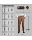 GOLD CLUB Size 23 - 50 / MRSM Seluar Sekolah Pengawas Coklat Panjang/ School Brown Long Pants