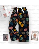 Summer New Fashion Women Long Pant/ Women Korean Floral Palazzo Style #012F #5535