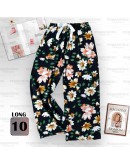 Summer New Fashion Women Long Pant/ Women Korean Floral Palazzo Style #012F #5535