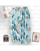 Summer New Fashion Women Long Pant/ Women Korean Floral Palazzo Style #012F #5535