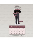 GOLD CLUB Bamboo Slack Cargo Casual Straight Cut Long Pant Stretchable/ Seluar Kargo Perempuan 