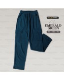 GOLD CLUB Bamboo Slack Cargo Casual Straight Cut Long Pant Stretchable/ Seluar Kargo Perempuan 