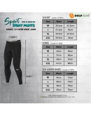Men Compression Fitness Short Pants/ 3/4 Pants/ Long Pants/ Sport Quick Dry Tight Gym/ Bodybuilding Legging