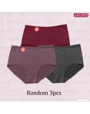 Women ANLIFEI Plus Size Underwear/ Seluar Dalam Wanita Size Besar/ Ladies Cotton Panties Plus Size # LUW 1248