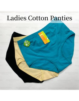 Ladies Panties Plus Size 830/ Seluar Dalam Perempuan [3 pcs/set]