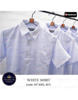 GOLD CLUB Secondary Short Sleeve White Shirt