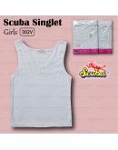 Scuba Girls Inner Singlet / singlet dalam perempuan ( WHITE )