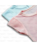 Budak Baby Half Sleeve Shirts With Button/ Baby Eyelet/ SG701