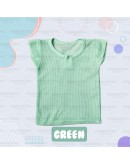 Budak Baby Half Sleeve Shirts With Button/ Baby Eyelet/ SG701