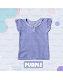 Budak Baby Half Sleeve Shirts With Button/ Baby Eyelet/ SG701