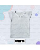 Budak Baby Half Sleeve Shirts With Button/ Baby Eyelet/ SG701