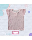 Budak Baby Half Sleeve Shirts With Button/ Baby Eyelet/ SG701