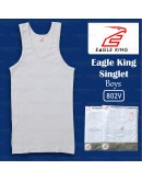Eagle King Men's Singlet Innerwear White Singlet 