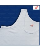 Eagle King Men's Singlet Innerwear White Singlet 