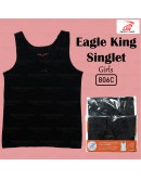 Eagle King Girl's Singlet Innerwear/ Baju Dalam Perempuan ( BLACK )