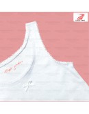 Eagle King Girl's Singlet Innerwear/ Baju Dalam Perempuan ( WHITE )