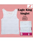 Eagle King Girl's Singlet Innerwear/ Baju Dalam Perempuan ( WHITE )