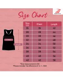 Eagle King Girl's Singlet Innerwear/ Baju Dalam Perempuan ( BLACK )