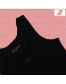 Eagle King Girl's Singlet Innerwear/ Baju Dalam Perempuan ( BLACK )