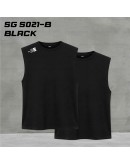 Top Sleeveless Shirt Men Dryfit/ Baju sukan lelaki tanpa lengan #S021