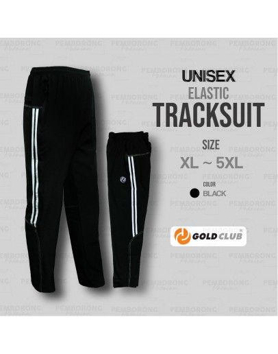 GOLD CLUB Unisex Elastic Track Bottom/ Seluar Sukan Sport