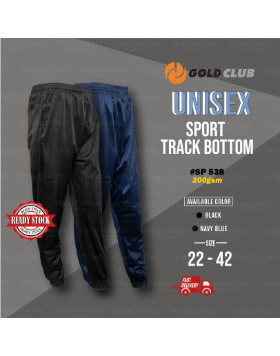 GOLD CLUB SELUAR SUKAN PANJANG / SPORT TRACK BOTTOM LONG PANT 538