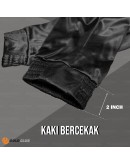 GOLD CLUB SELUAR SUKAN PANJANG / SPORT TRACK BOTTOM LONG PANT "BLACK"