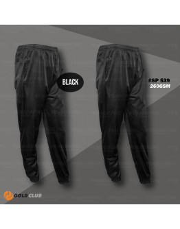 GOLD CLUB SELUAR SUKAN PANJANG / SPORT TRACK BOTTOM LONG PANT "BLACK"