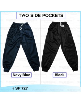 Track Bottom Unisex/ Seluar Panjang Sukan/ Seluar Track Sekolah/ Sport Track Bottom 240gsm