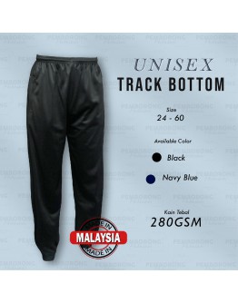 Track Bottom Unisex/ Seluar Panjang Sukan/ Seluar Kain Tebal 280gsm #SP 827