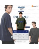 GOLD CLUB Plain Oversized Cotton T-Shirts Short Sleeve/ Korea Style Plain T-shirt/ Baju Lelaki Oversized