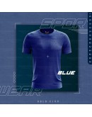 GOLD CLUB Short Sleeve Plain Microfiber T-shirt Rumah Sukan/ Baju Sukan Warna Sekolah Lengan Pendek/ Quick Dry