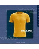 GOLD CLUB Short Sleeve Plain Microfiber T-shirt Rumah Sukan/ Baju Sukan Warna Sekolah Lengan Pendek/ Quick Dry