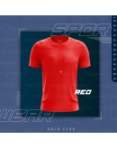 GOLD CLUB Short Sleeve Plain Microfiber T-shirt Rumah Sukan/ Baju Sukan Warna Sekolah Lengan Pendek/ Quick Dry