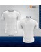 GOLD CLUB Quick Dry Eyelet White & Black Microfiber T-shirt/ Baju Sukan Lengan Panjang & Pendek/ Unisex Sport T-shirt