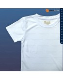 GOLD CLUB Long Sleeve Plain Microfiber T-shirt BLACK & WHITE