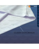 GOLD CLUB Long Sleeve Plain Microfiber T-shirt BLACK & WHITE