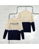 Men's Sweater Knit Round Neck Long Sleeve/ Baju Lengan Panjang